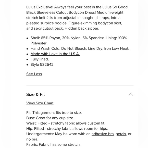 Lulu’s So Good Sleeveless Cutout Bodycon Dress Mini Black Size Small - Picture 8 of 9